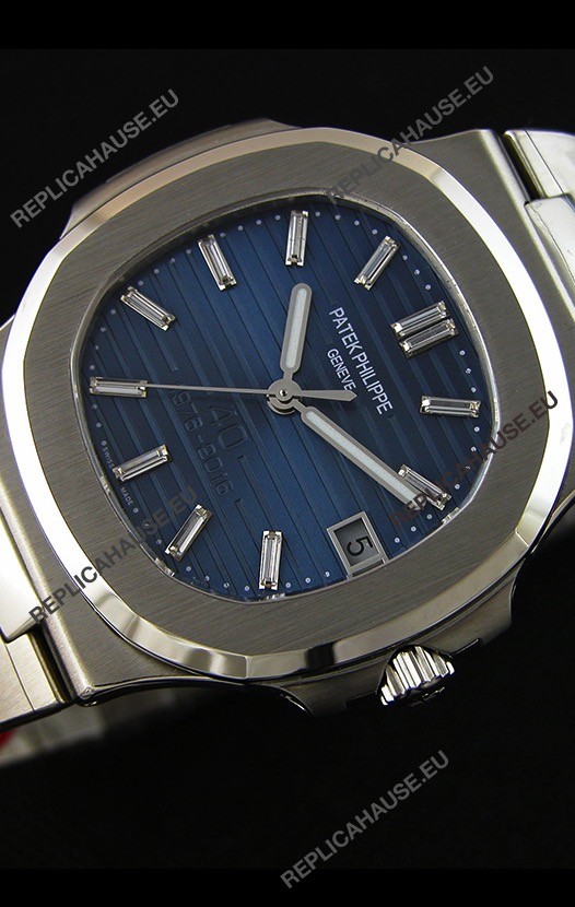 Patek Philippe Nautilus 5711 Tiffany Edition 1:1 Mirror Watch in Green Dial  904L Steel