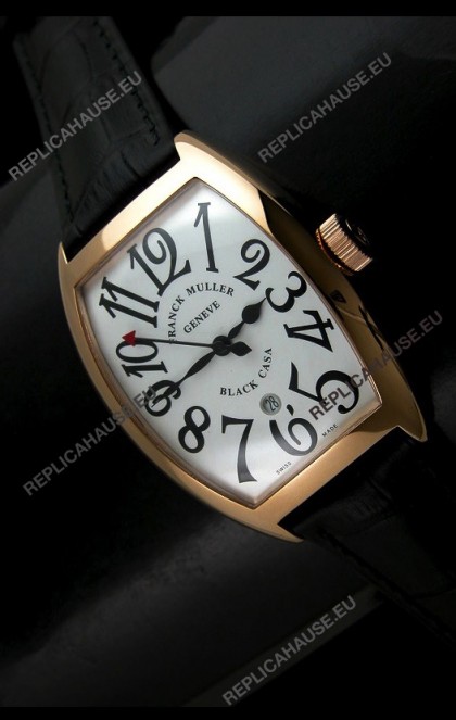 Franck Muller Geneve Casablanca Japanese Rose Gold Watch