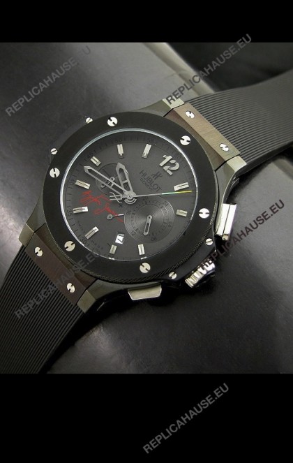 Instituto Aryton Senna Japanese Replica Watch in Black