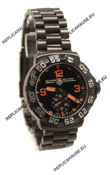Tag Heuer Professional Formula 1 Japanese Replica Watch in Orange Markers