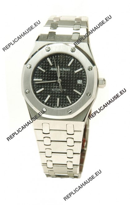 Audemars Piguet Royal Oak Swiss Replica Automatic Watch in Black Dial