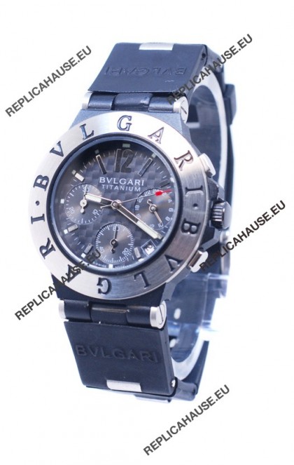 Bvlgari Scuba Japanese Replica Titanium Watch