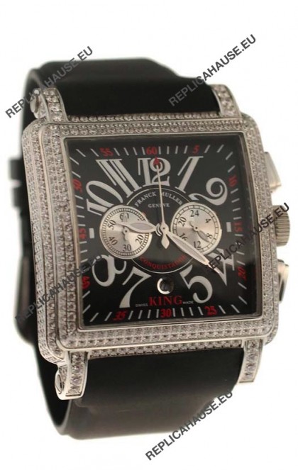 Franck Muller Master of Complications Swiss Replica Watch in Black Dial