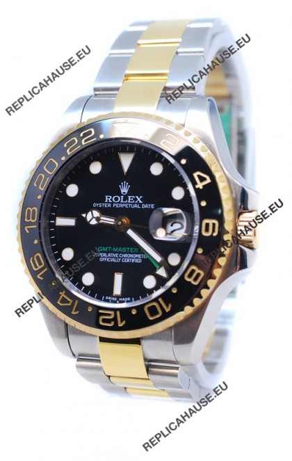 Rolex GMT Masters II 2011 Edition Japanese Replica Two Tone Watch
