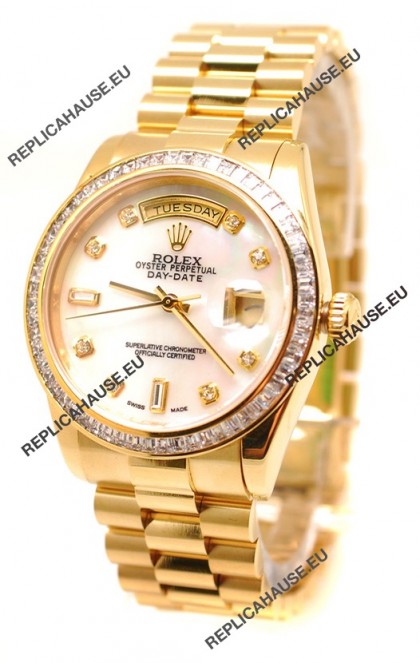 Rolex Day Date Gold Japanese Replica Watch