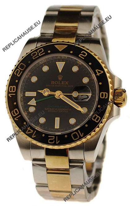 Rolex GMT Master II Two Tone Replica Watch