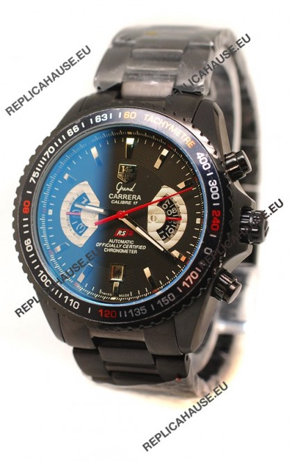 Tag Heuer Grand Carrera RS2 Japanese Replica PVD Watch