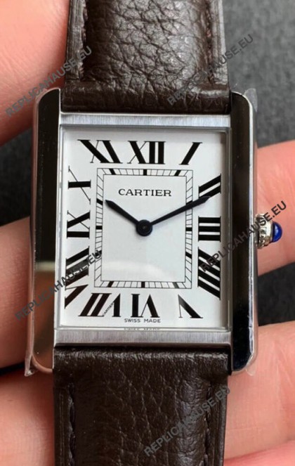 Cartier Tank Solo Swiss Quartz Watch in Stainless Steel Casing - 24MM Wide