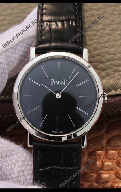 Piaget Altiplano G0A29113 1:1 Mirror Swiss Replica Watch in Black Dial 
