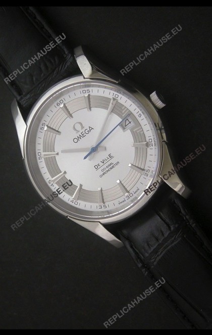Omega De Ville Swiss Watch in White Dial