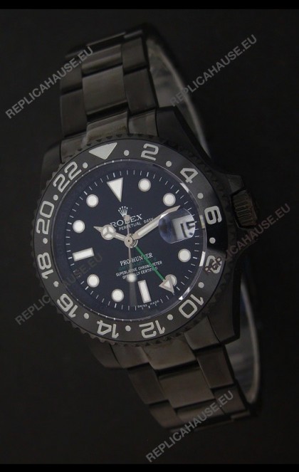 Rolex Pro-Hunter GMT Master II Swiss Replica PVD Watch