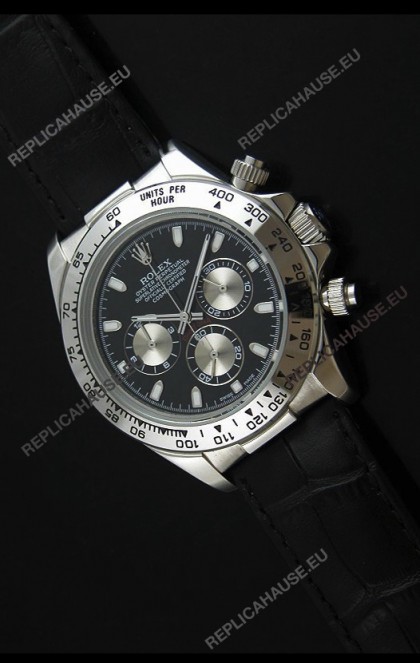 Rolex Daytona Japanese Replica Steel Watch in Silver Subdials