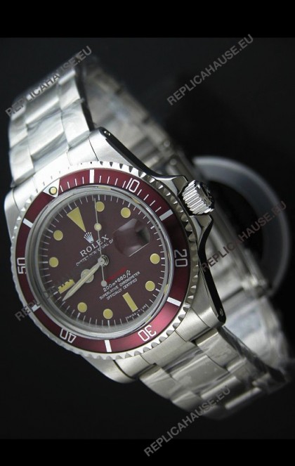 Rolex Vintage SubmarinerÂ Swiss Replica Watch in Mulberry Dial