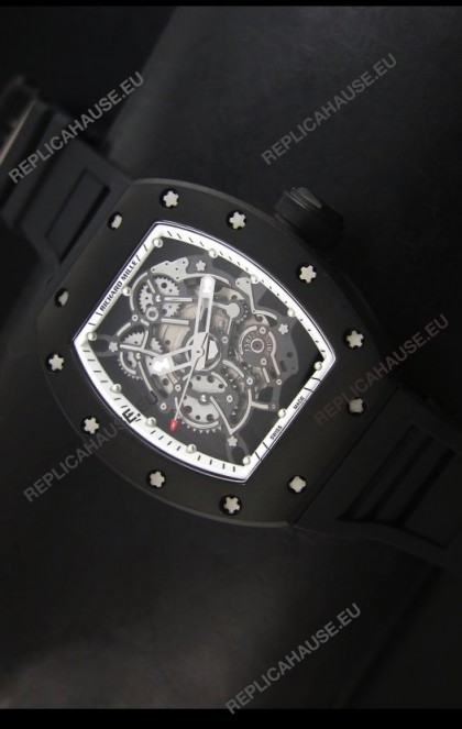 Richard Mille RM055 Bubba Watson Swiss Replica Watch in White Indexes