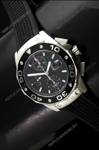 Tag Heuer Aquaracer Calibre 16Â Swiss Watch in Black Dial