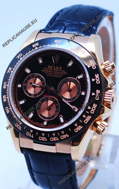 Rolex Daytona Chronograph MonoBloc Cerachrom Bezel Swiss Replica Watch