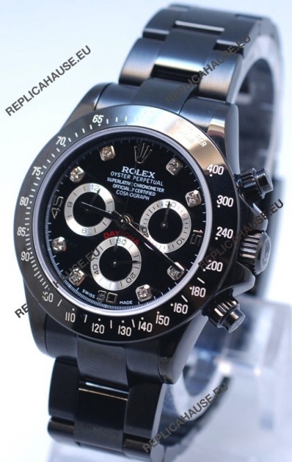 Rolex Cosmograph Project X Editions Black Out Daytona Swiss Replica Watch