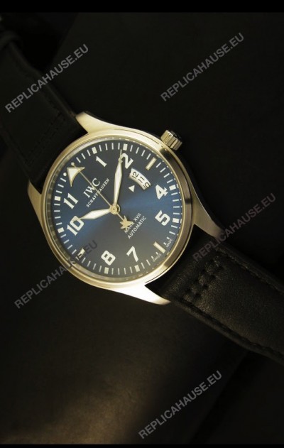 IWC Mark XVII Stainless Steel Blue Dial Swiss Watch