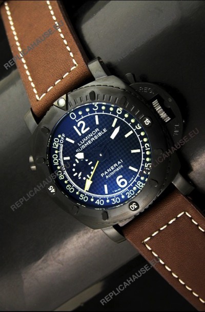PaneraiÂ Luminor Submersible GMT Swiss PVD Watch 