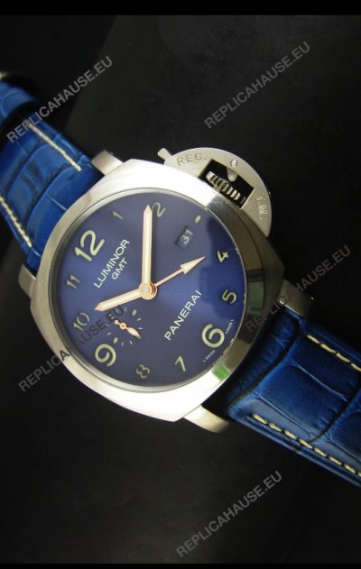 Panerai Luminor Marina GMT PAM437L Titanium Swiss Watch - 1:1 Mirror Replica