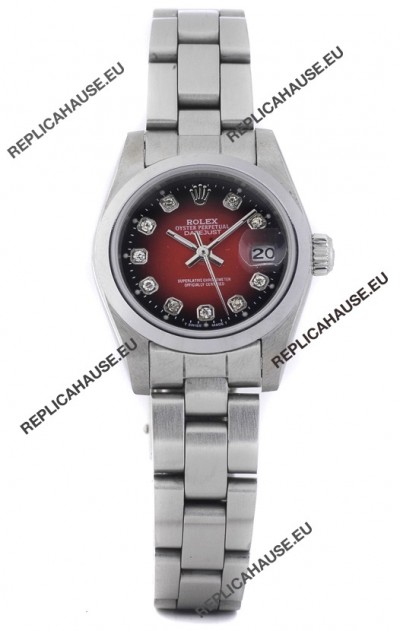 Rolex DateJust Silver-Lady's Replica Watch