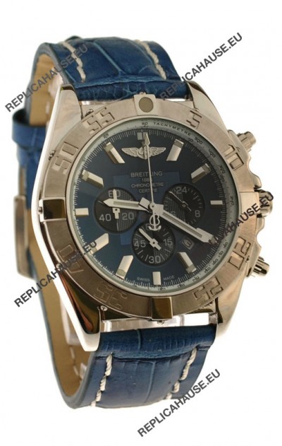 Breitling 1884 ChronometreÂ Japanese Replica Watch in Blue