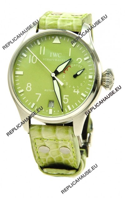IWC Big Pilot Swiss Replica Watch in Green