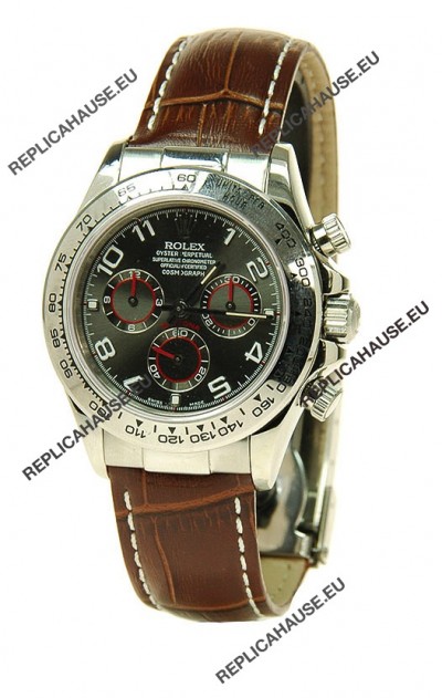 Rolex Daytona Cosmograph Swiss Replica Watch in Grey Dial