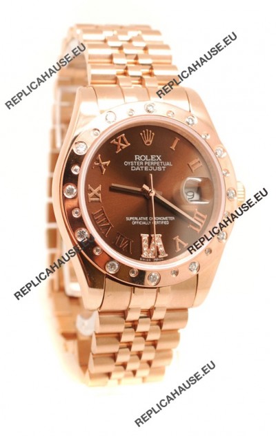 Rolex Datejust Gold Replica Watch
