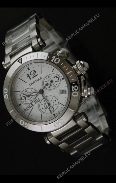 Cartier Pasha De Seatimer Japanese Quartz Watch