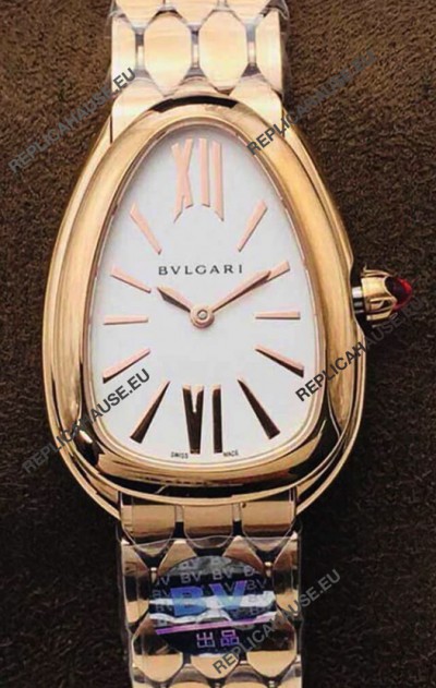 Bvlgari Serpenti Seduttori Edition Watch in Rose Gold Case 1:1 Mirror Replica