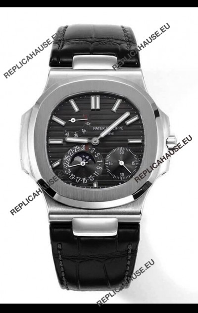 Patek Philippe Nautilus 5712/1A 1:1 Quality Swiss Replica Watch in Grey Dial