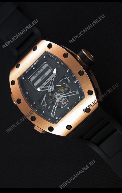 Richard Mille RM069 Tourbillon Erotic Pink Gold Case Replica Watch 