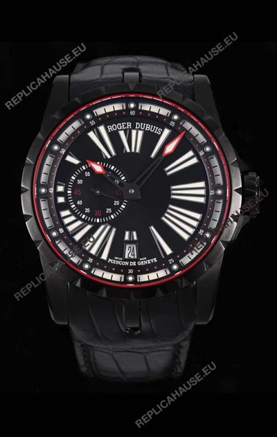 Roger Dubuis Excalibur DLC Coated Casing 1:1 Mirror Swiss Replica Watch