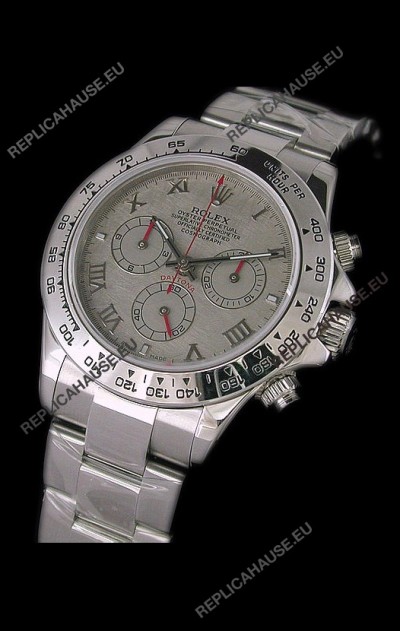 Rolex Oyster Cosmograph Swiss Replica Watch in Steel Strap