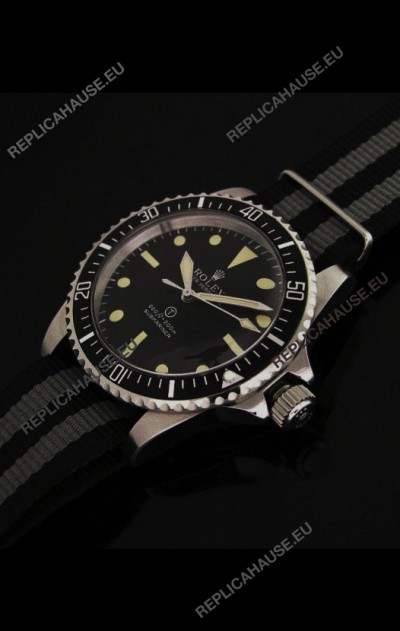 RolexÂ Submariner Vintage Military SwissÂ Replica Watch