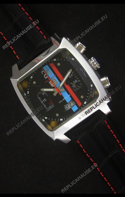 Tag Heuer Monaco Twenty Four Concept Chronograph PVD Watch