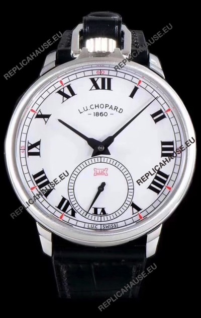 Chopard Louis-Ulysse The Tribute Stainless Steel White Dial Swiss Watch