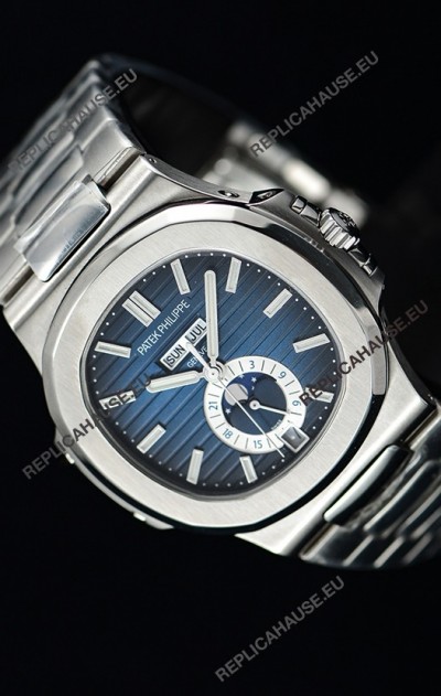 Patek Philippe Nautilus 5726A 1:1 Mirror Swiss Watch Blue Dial